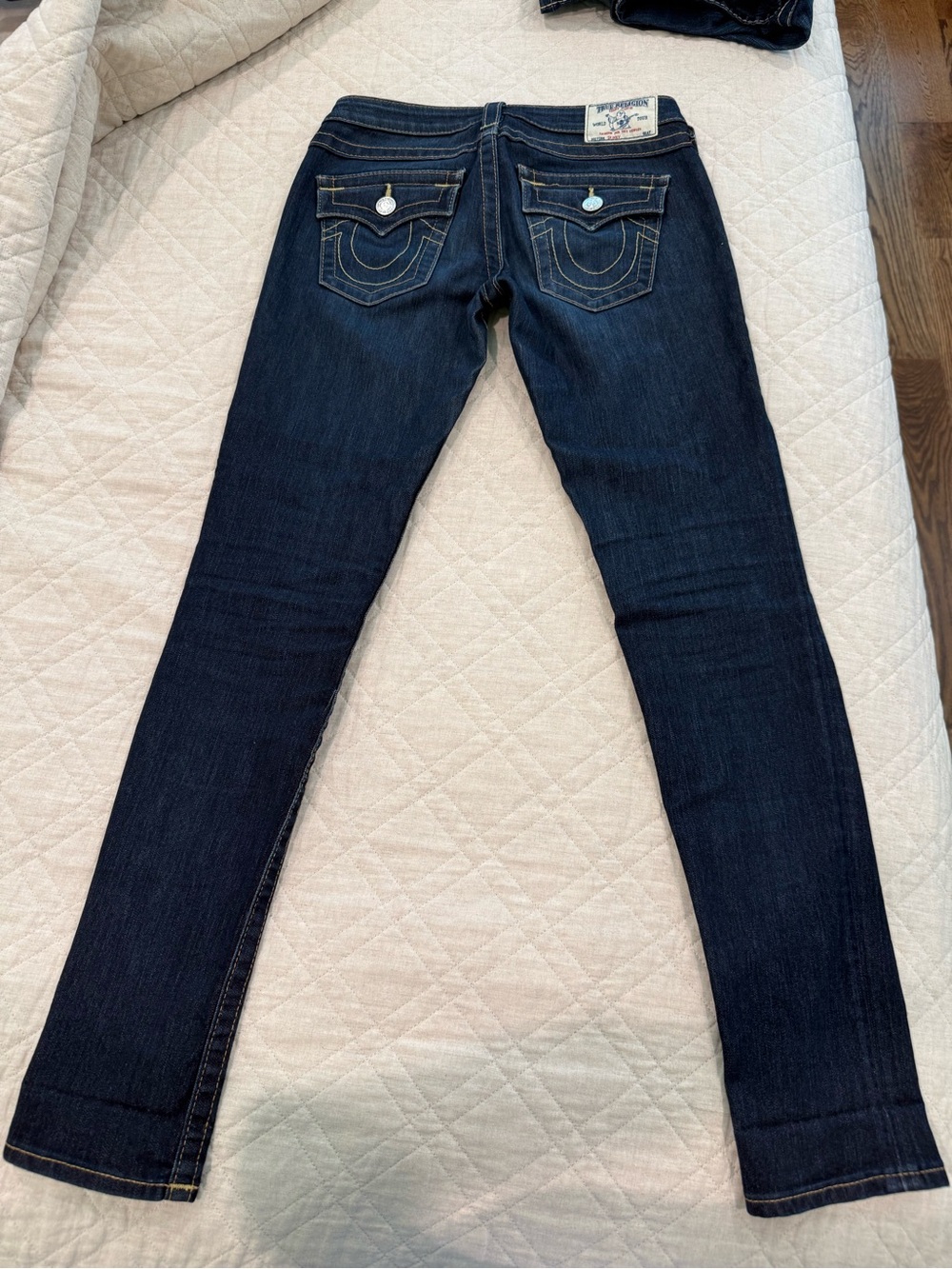 True Religion Dark Blue Women's Skinny Jeans Sz 27
